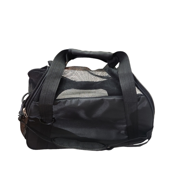 PORTABLE Foldable Cat/Dog Transport Bag Carrier Bag Mesh Breathable Travel Bag - Picture 5 of 9